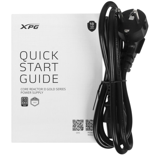 Блок питания ADATA XPG 1200W CORE REACTOR II 1200 (COREREACTORII1200G-BKCEU) 16 Pin (PCIe 5.0 Connector Cable Details)