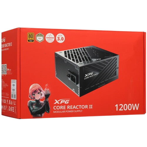 Блок питания ADATA XPG 1200W CORE REACTOR II 1200 (COREREACTORII1200G-BKCEU) 16 Pin (PCIe 5.0 Connector Cable Details)