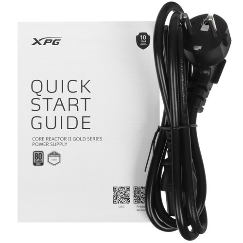 Блок питания ADATA XPG 1200W CORE REACTOR II 1200 (COREREACTORII1200G-BKCEU) 16 Pin (PCIe 5.0 Connector Cable Details)