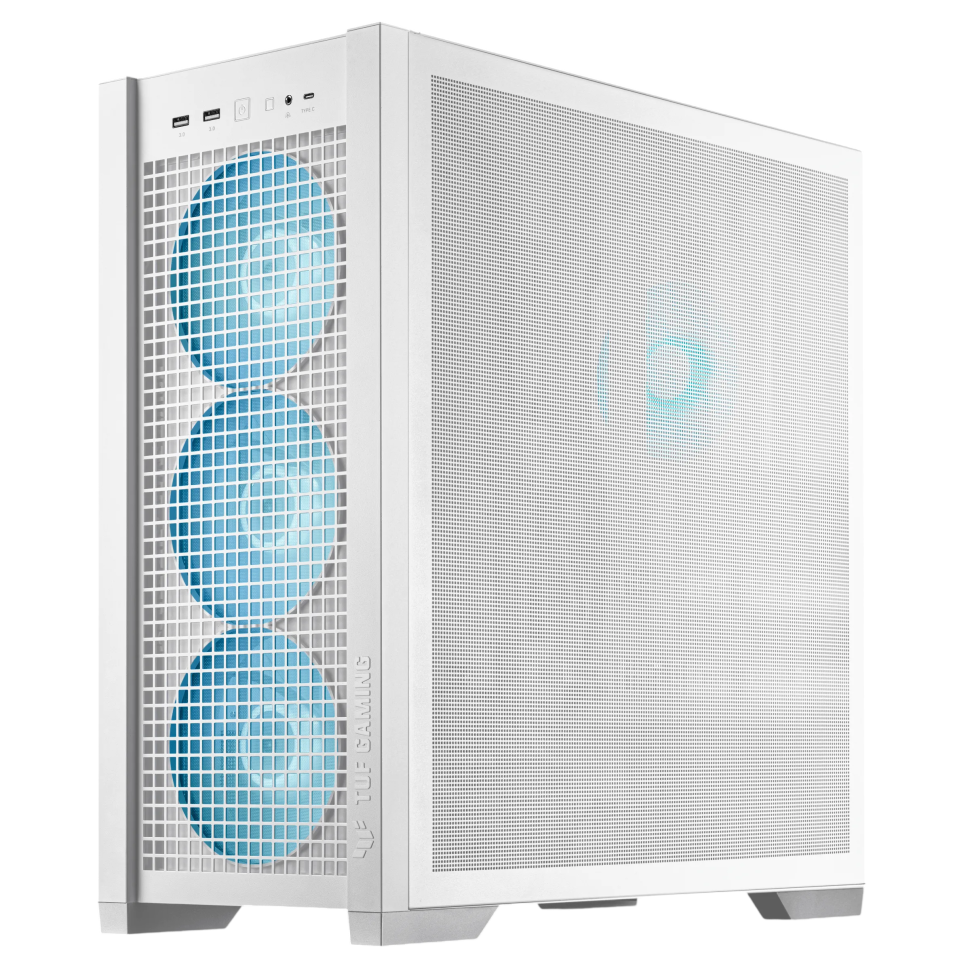 Компьютерный корпус ASUS TUF GAMING GT302 PLUS TG ARGB White (90DC00I3-B19010)