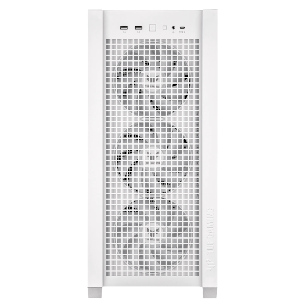 Компьютерный корпус ASUS TUF GAMING GT302 PLUS TG ARGB White (90DC00I3-B19010)