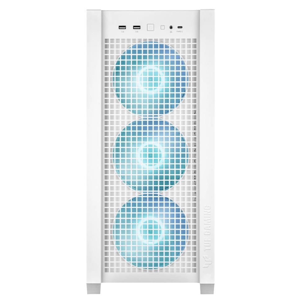 Компьютерный корпус ASUS TUF GAMING GT302 PLUS TG ARGB White (90DC00I3-B19010)