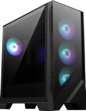 Компьютерный корпус MSI MAG FORGE 320R ARGB TG Black (306-7G23R24-HH9 / 306-7G23R27-HH9)