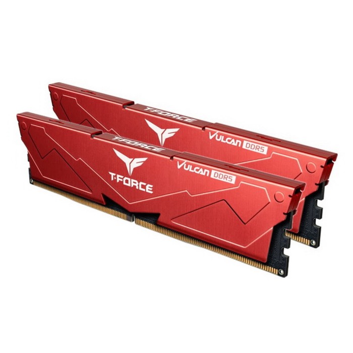 Оперативная память 32 Gb 5200 MHz Team Group T-FORCE VULCAN Red (FLRD532G5200HC40CDC01)