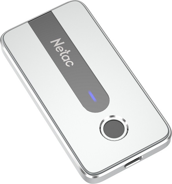 Внешний SSD NETAC 250 Gb Z11 (отпечаток пальца) NT01Z11-250G-32SL