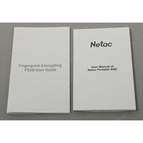 Внешний SSD NETAC 250 Gb Z11 (отпечаток пальца) NT01Z11-250G-32SL