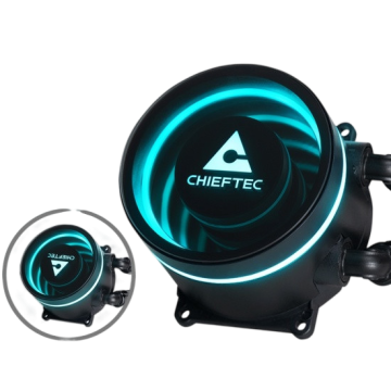 Система жидкостного охлаждения для процессора Chieftec ICEBERG 360 ARGB Pump Dark (CLC-360-BLK)