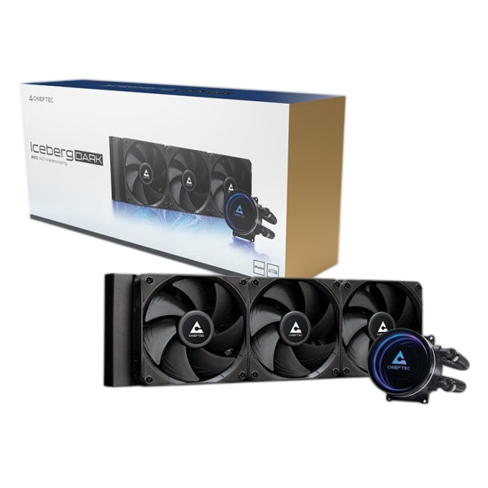 Система жидкостного охлаждения для процессора Chieftec ICEBERG 360 ARGB Pump Dark (CLC-360-BLK)
