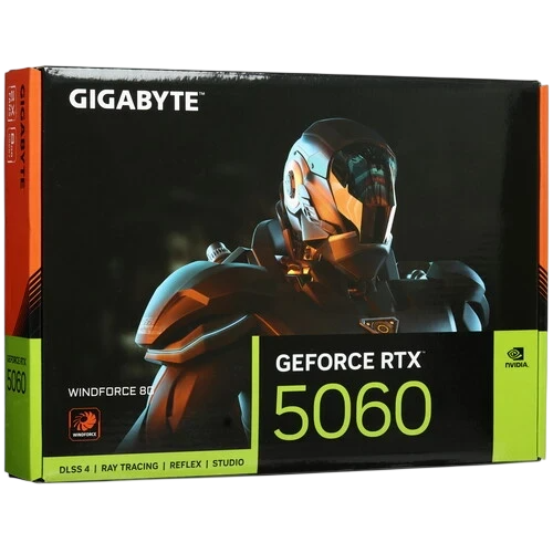 Видеокарта Gigabyte (GV-N5060WF2-8GD) GeForce RTX 5060 8GB WINDFORCE