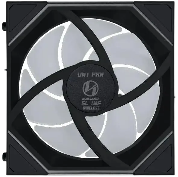 Вентилятор для корпуса Lian Li UNI FAN SL-INF WIRELESS 120 Reverse Blade 12RSLIN1W1B ARGB Black (G99.12RSLIN1W1B.R0)