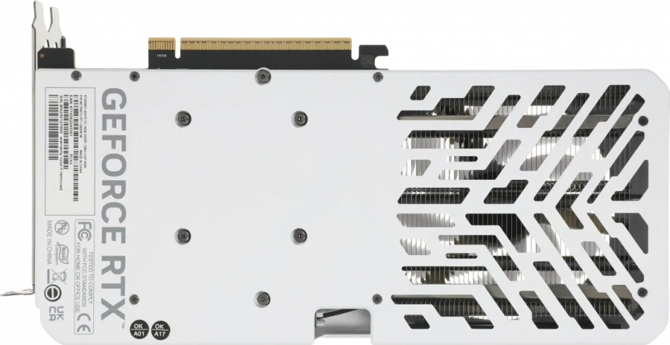 Видеокарта Palit (NE7506TU19T1-GB2061M) GeForce RTX 5060 TI 16GB White OC