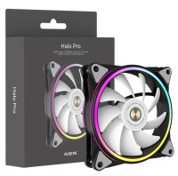 Вентилятор для корпуса ALSEYE ARGB Black HALO PRO B PWM