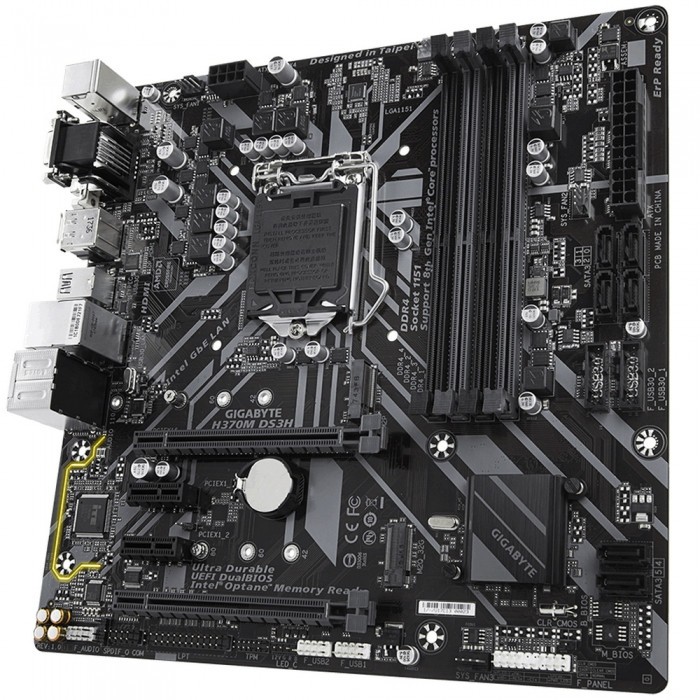 Материнская плата GIGABYTE H370M DS3H