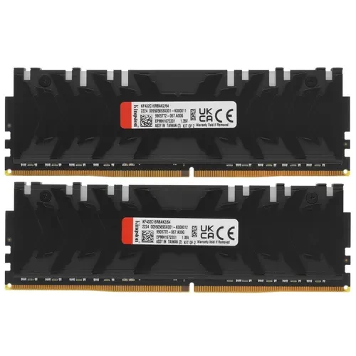 Оперативная память 64 Gb 3200 MHz Kingston FURY RENEGADE RGB (KF432C16RBAK2/64) RTL