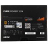 Блок питания Be Quiet! 650W PURE POWER 12 M BN342 16 pin (PCIe 5.0 Connector Cable Details)