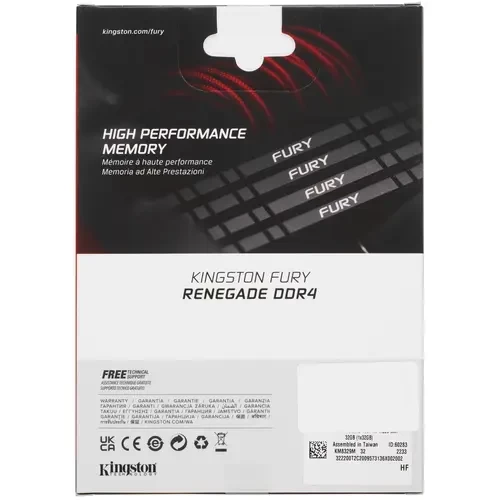 Оперативная память 32 Gb 2666 MHz Kingston (KF426C15RB/32)