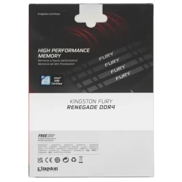 Оперативная память 64 Gb 3200 MHz Kingston FURY RENEGADE Black (KF432C16RBK2/64)