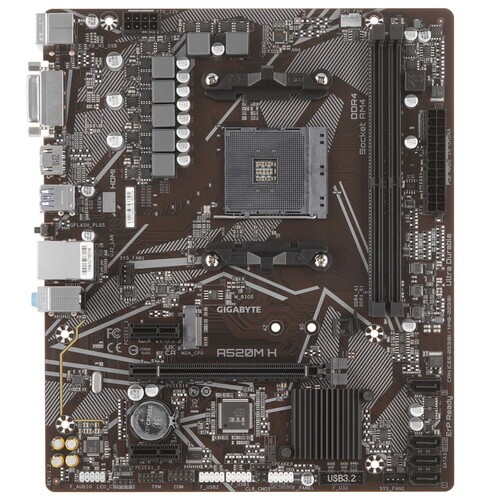 Материнская плата Gigabyte A520M H
