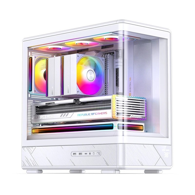 Компьютерный корпус JONSBO D200 TG White