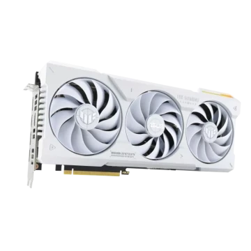 Видеокарта ASUS (TUF-RTX4070TIS-O16G-WHITE-GAMING) GeForce RTX 4070 TI SUPER 16GB TUF GAMING OC White 90YV0KF2-M0NA00