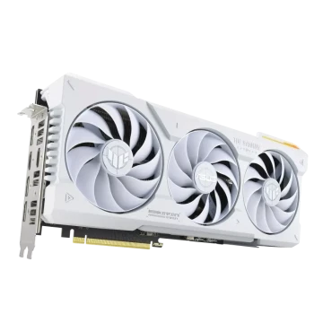 Видеокарта ASUS (TUF-RTX4070TIS-O16G-WHITE-GAMING) GeForce RTX 4070 TI SUPER 16GB TUF GAMING OC White 90YV0KF2-M0NA00