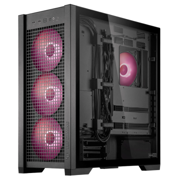 Компьютерный корпус ASUS TUF GAMING GT302 PLUS TG ARGB Black (90DC00I0-B19010)