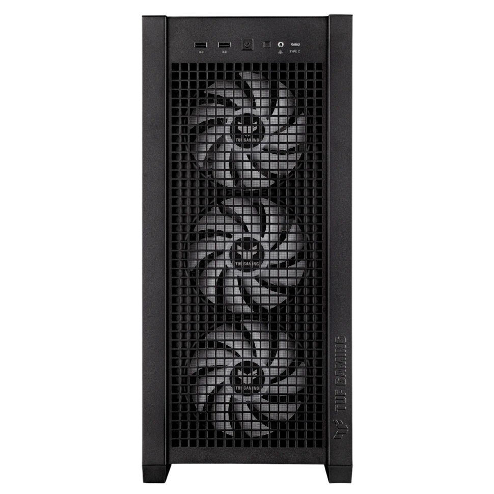Компьютерный корпус ASUS TUF GAMING GT302 PLUS TG ARGB  Black (90DC00I0-B19010)