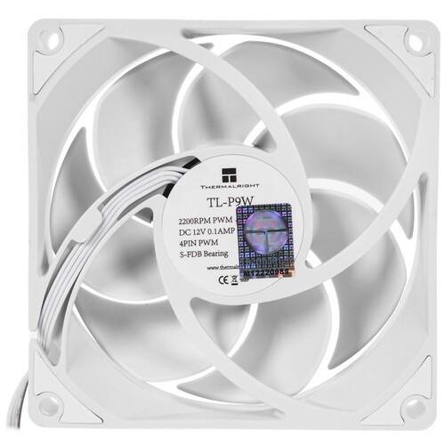 Вентилятор для корпуса Thermalright TL-P9W White (TRTLP9W)