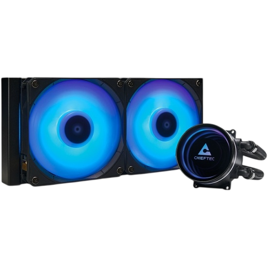 Система жидкостного охлаждения для процессора Chieftec ICEBERG 240 ARGB (CLC-240-RGB)
