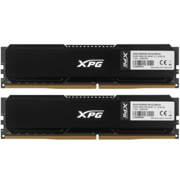 Оперативная память 16 Gb 3600 MHz ADATA XPG GAMMIX D20 Black (AX4U36008G18I-DCBK20)