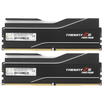 Оперативная память 32 Gb 7200 MHz G.Skill TRIDENT Z5 NEO RGB Black (F5-7200J3445G16GX2-TZ5NR)