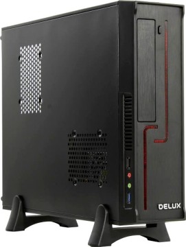 Компьютерный корпус DELUX H-308 Black,Red Line 450W