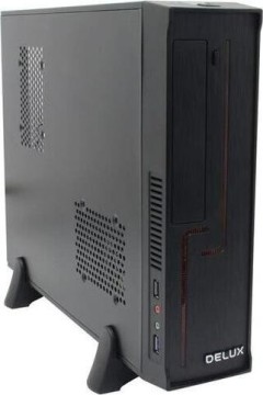 Компьютерный корпус DELUX H-308 Black,Red Line 450W