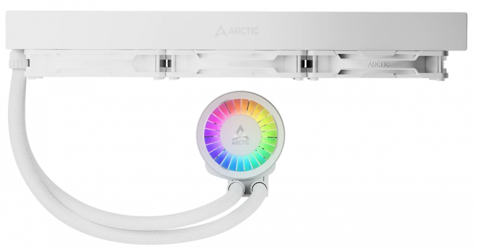 Система жидкостного охлаждения для процессора Arctic Cooling Liquid Freezer III Pro 420 ARGB White (ACFRE00189A)