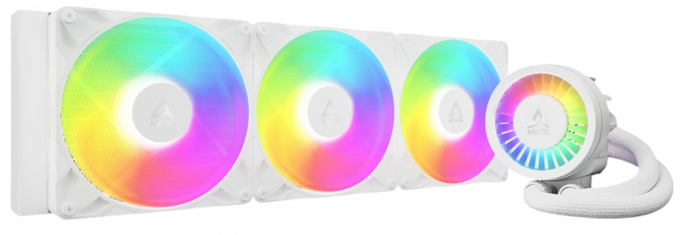 Система жидкостного охлаждения для процессора Arctic Cooling Liquid Freezer III Pro 420 ARGB White (ACFRE00189A)