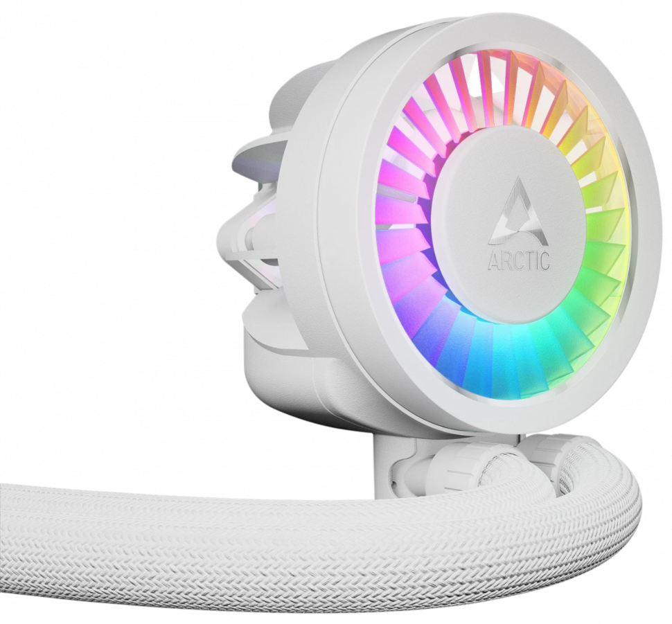 Система жидкостного охлаждения для процессора Arctic Cooling Liquid Freezer III Pro 420 ARGB White (ACFRE00189A)