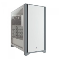 Компьютерный корпус Corsair 4000D TG Mid-Tower White CC-9011199-WW