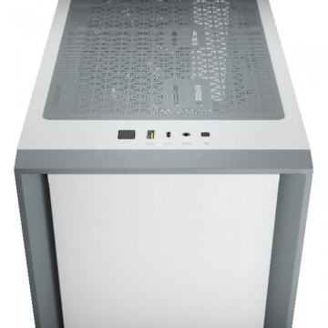 Компьютерный корпус Corsair 4000D TG Mid-Tower White CC-9011199-WW