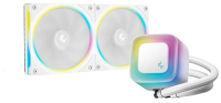 Система жидкостного охлаждения для процессора Deepcool LE240 PRO WH ARGB White
