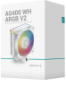 Кулер для процессора Deepcool AG400 WH ARGB V2 White