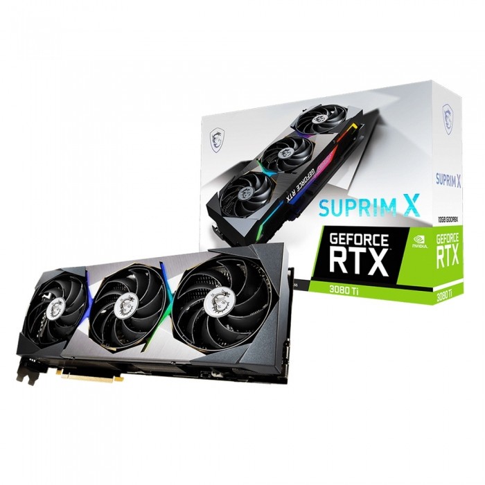 Видеокарта MSI (RTX 3080 Ti SUPRIM X 12G) GeForce RTX 3080 Ti 12Gb SUPRIM X