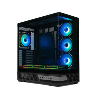 Компьютерный корпус XASTRA Q700 7ARGB-C10-UC Black (Q700-7FM12A-C10-UC)