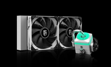 Система водяного охлаждения для процессора Deepcool CAPTAIN 240 X White