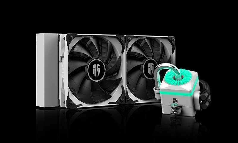 Система водяного охлаждения для процессора Deepcool CAPTAIN 240 X White