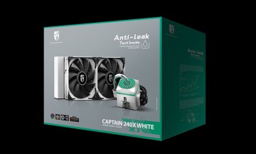 Система водяного охлаждения для процессора Deepcool CAPTAIN 240 X White