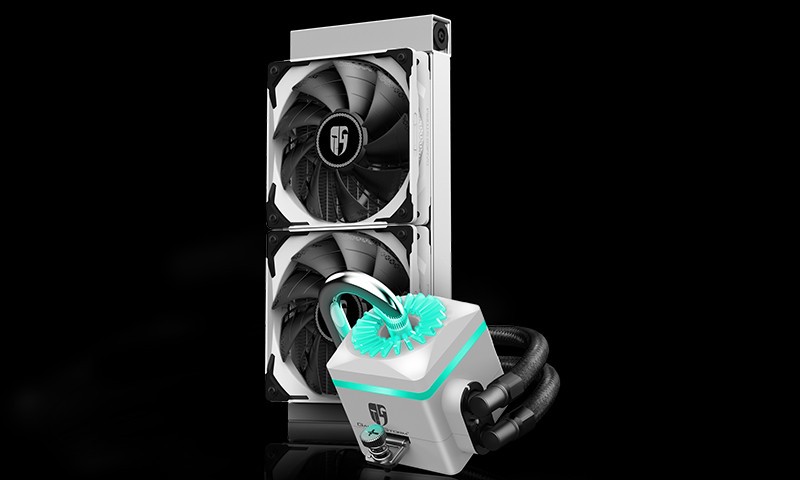 Система водяного охлаждения для процессора Deepcool CAPTAIN 240 X White