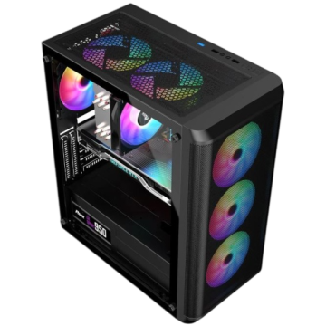 Компьютерный корпус ALSEYE Audin-BK ARGB Black (AS.07.0173)