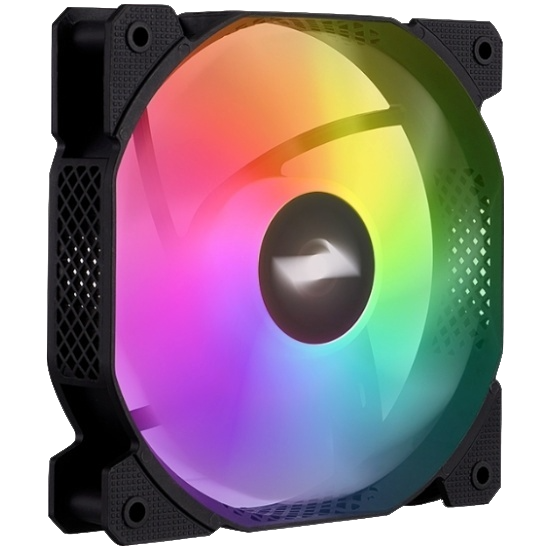 Вентилятор для корпуса 1STPLAYER F7 ARGB Black (F7-BK)