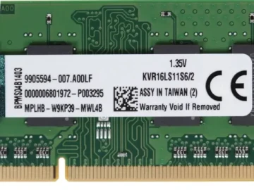 Оперативная память 2 Gb 1600 MHz Kingston (KVR16LS11S6/2)