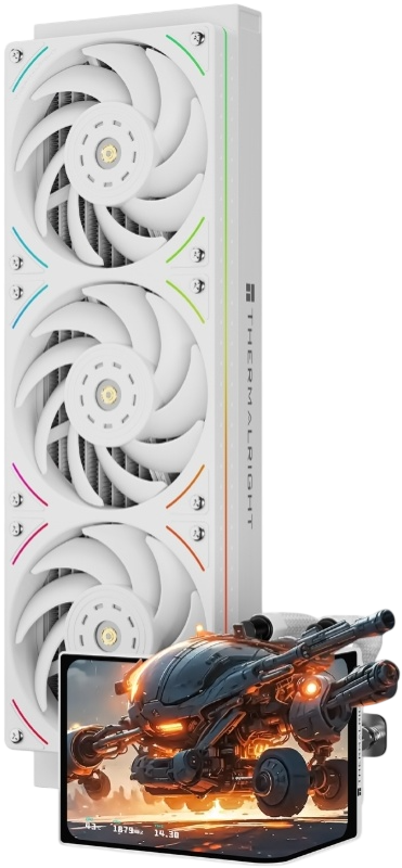 Система жидкостного охлаждения для процессора Thermalright Levita Vision 360 UB ARGB White (TRLV360UBAW)